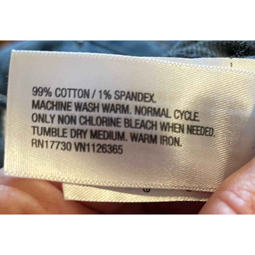 NWT Universal Thread Size 6 Mid-Rise 80’s Slim Button Fly waist 14.5-15.5” - Picture 6 of 6